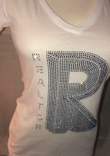 Realtor Bling White T-Shirt