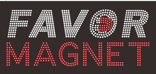 Favor Magnet Bling Tee - Women